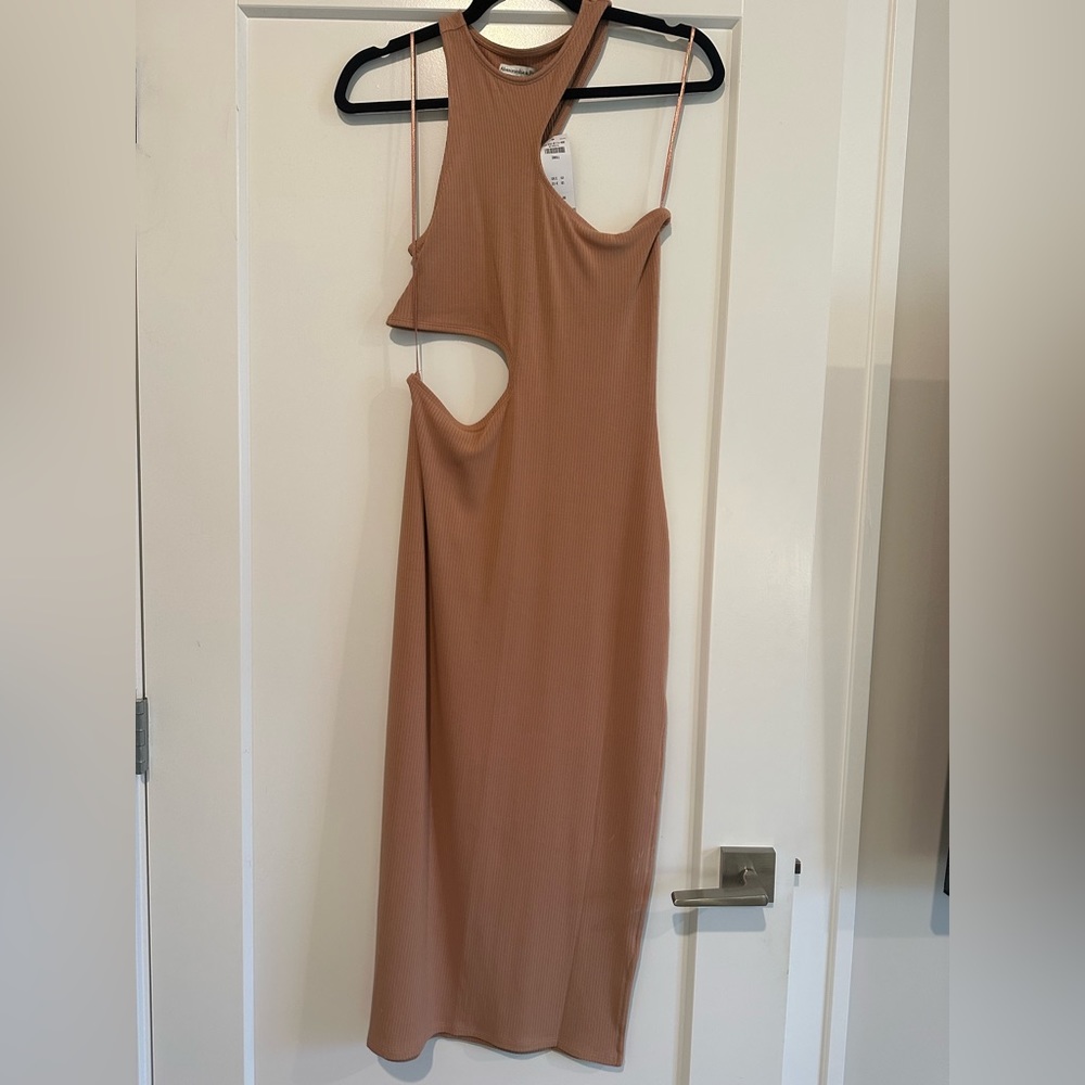 Abercrombie midi dress never worn!